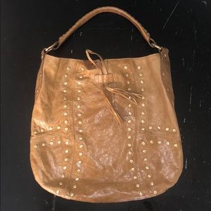 Leather studded Sabina New York purse
